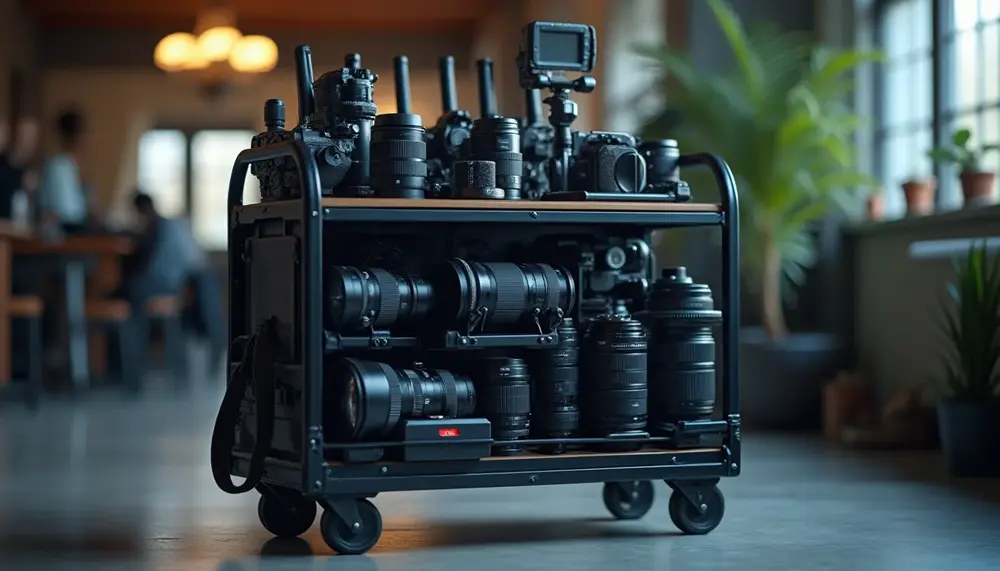 Der perfekte Kamera Equipment Trolley: Worauf du beim Kauf achten solltest