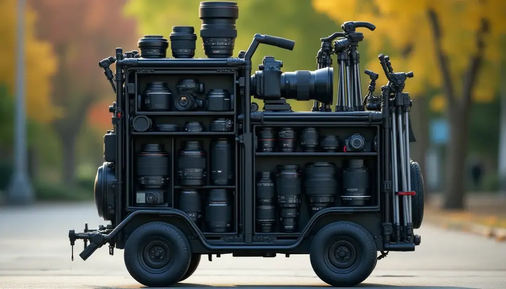 Kamera Equipment Wagen: Mobilität für professionelle Aufnahmen